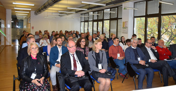 Конференциска сала на КОАОИ, Скопје, 17.10.2025, пленарна сесија 1 на Конгресот