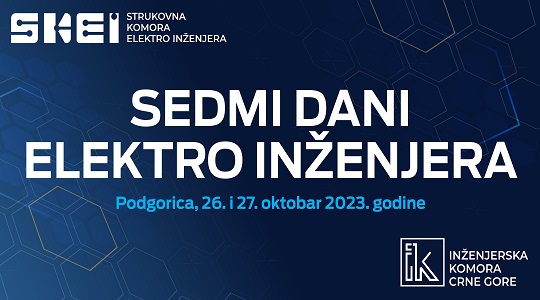 Покана за за достава на апстракти за учество на стручен собир: „ Седми денови на електроинженери ИКЦГ“